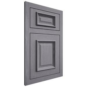 Shiloh Cabinetry Flush Inset Montgomery White Oak Plain Cut Cadet Door