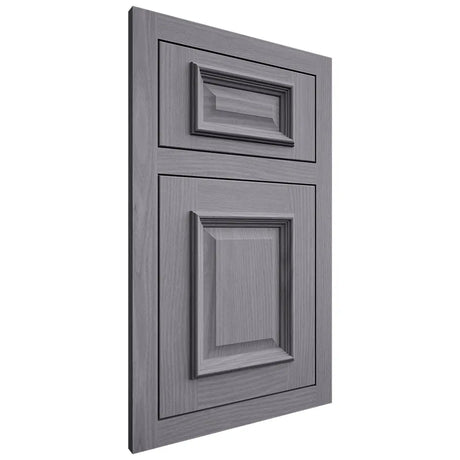 Shiloh Cabinetry Flush Inset Montgomery White Oak Plain Cut Cadet Door