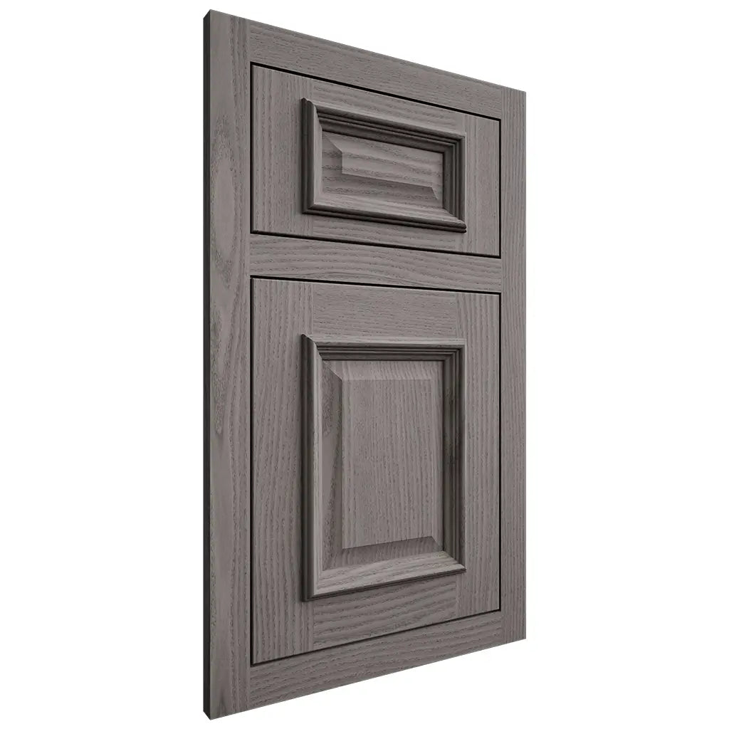 Shiloh Cabinetry Flush Inset Montgomery White Oak Plain Cut Flagstone Door