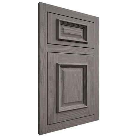 Shiloh Cabinetry Flush Inset Montgomery White Oak Plain Cut Flagstone Door