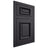 Shiloh Cabinetry Flush Inset Montgomery White Oak Plain Cut Harbor Door