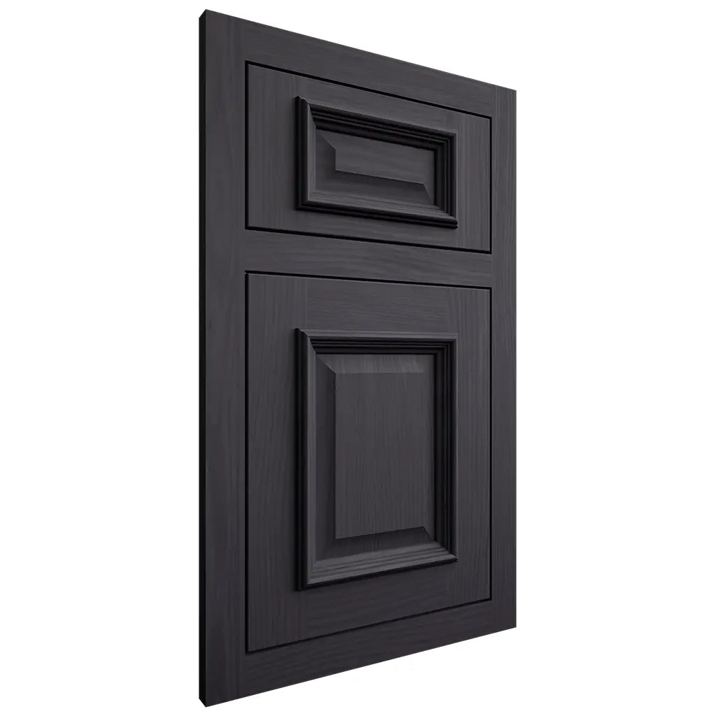 Shiloh Cabinetry Flush Inset Montgomery White Oak Plain Cut Harbor Door