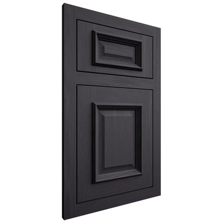Shiloh Cabinetry Flush Inset Montgomery White Oak Plain Cut Harbor Door