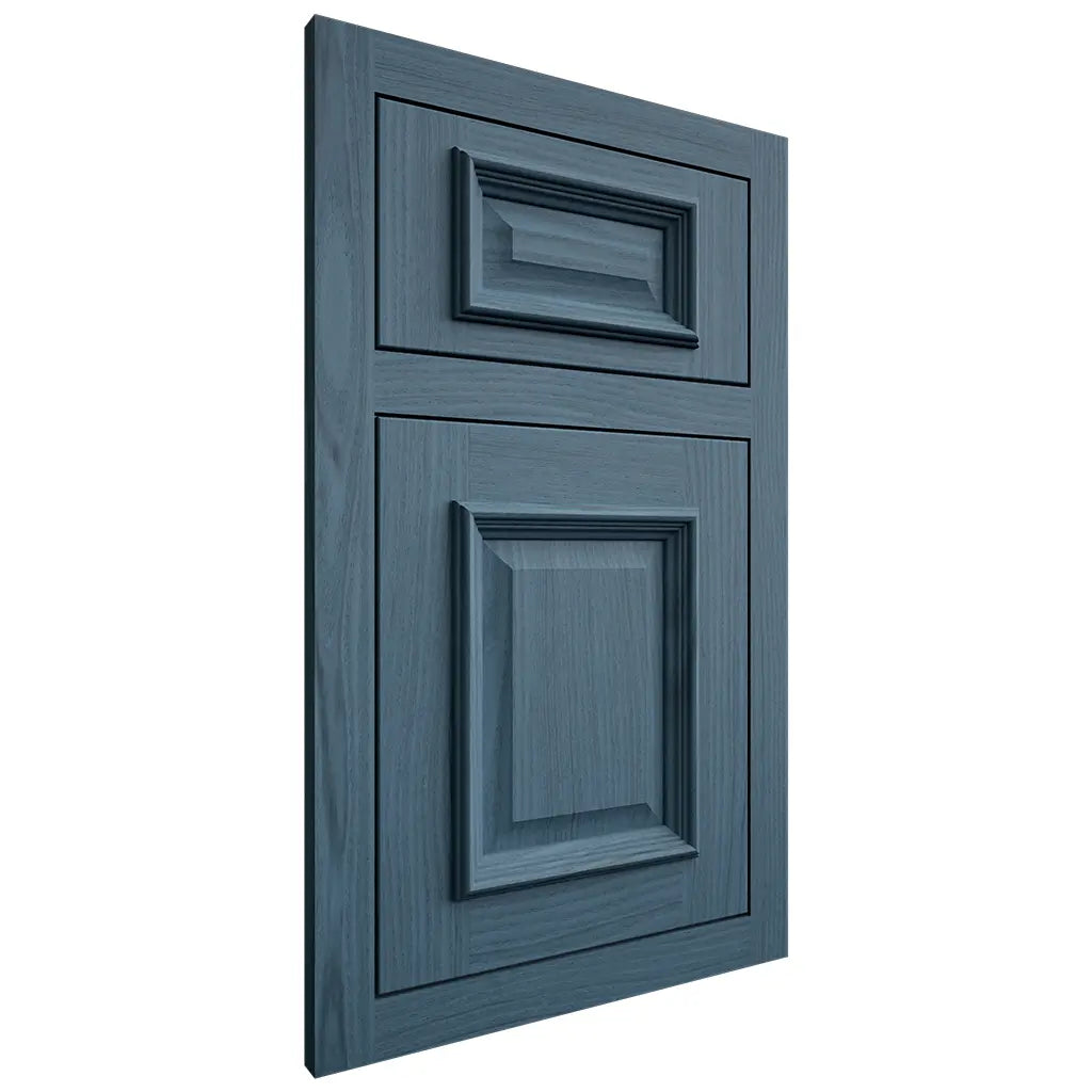 Shiloh Cabinetry Flush Inset Montgomery White Oak Plain Cut Hudson Door