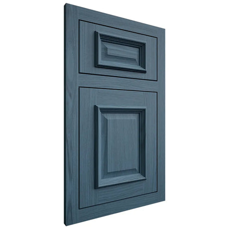 Shiloh Cabinetry Flush Inset Montgomery White Oak Plain Cut Hudson Door