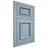 Shiloh Cabinetry Flush Inset Montgomery White Oak Plain Cut Sky Door