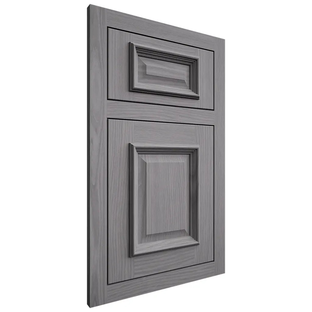 Shiloh Cabinetry Flush Inset Montgomery White Oak Plain Cut Sterling Door