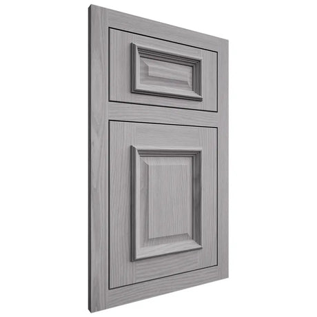 Shiloh Cabinetry Flush Inset Montgomery White Oak Plain Cut Stratus Door