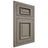 Shiloh Cabinetry Flush Inset Montgomery White Oak Plain Cut Thyme Door