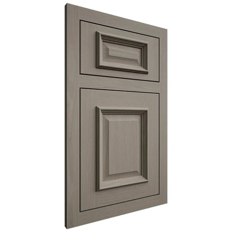 Shiloh Cabinetry Flush Inset Montgomery White Oak Plain Cut Thyme Door
