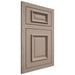 Shiloh Cabinetry Flush Inset Montgomery White Oak Plain Cut Whitewash Door