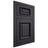 Shiloh Cabinetry Flush Inset Montgomery White Oak Quarter Sawn Harbor Door