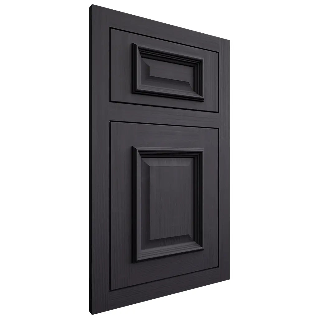 Shiloh Cabinetry Flush Inset Montgomery White Oak Quarter Sawn Harbor Door