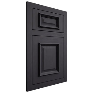 Shiloh Cabinetry Flush Inset Montgomery White Oak Quarter Sawn Harbor Door