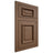 Shiloh Cabinetry Flush Inset Montgomery White Oak Rift Cut Autumn Door