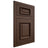 Shiloh Cabinetry Flush Inset Montgomery White Oak Rift Cut Braun Door