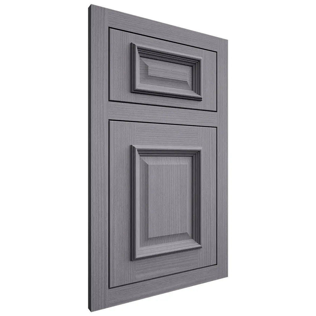 Shiloh Cabinetry Flush Inset Montgomery White Oak Rift Cut Cadet Door