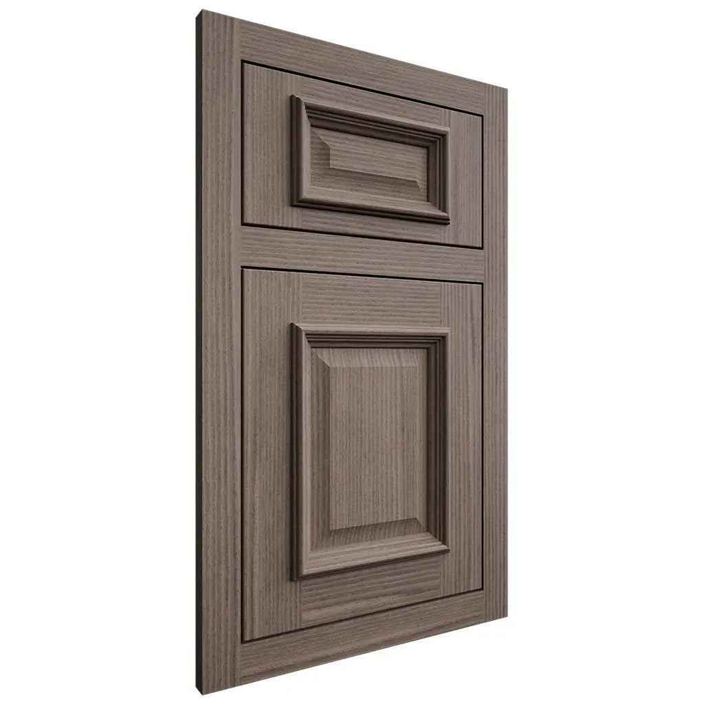 Shiloh Cabinetry Flush Inset Montgomery White Oak Rift Cut Clay Door
