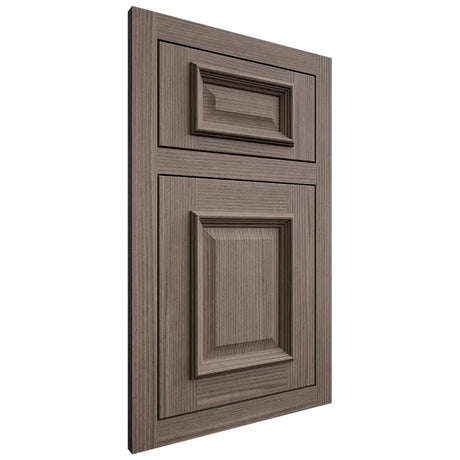 Shiloh Cabinetry Flush Inset Montgomery White Oak Rift Cut Clay Door