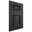 Shiloh Cabinetry Flush Inset Montgomery White Oak Rift Cut Harbor Door