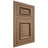 Shiloh Cabinetry Flush Inset Montgomery White Oak Rift Cut Medium Door