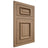 Shiloh Cabinetry Flush Inset Montgomery White Oak Rift Cut Natural Door