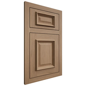 Shiloh Cabinetry Flush Inset Montgomery White Oak Rift Cut Natural Door