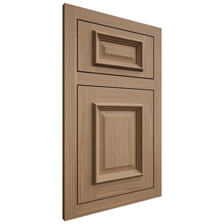 Shiloh Cabinetry Flush Inset Montgomery White Oak Rift Cut Natural Door