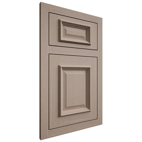 Shiloh Cabinetry Flush Inset Montgomery White Oak Rift Cut Whitewash Door