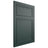 Shiloh Cabinetry Flush Inset Napa Paintable Billiard Green Door