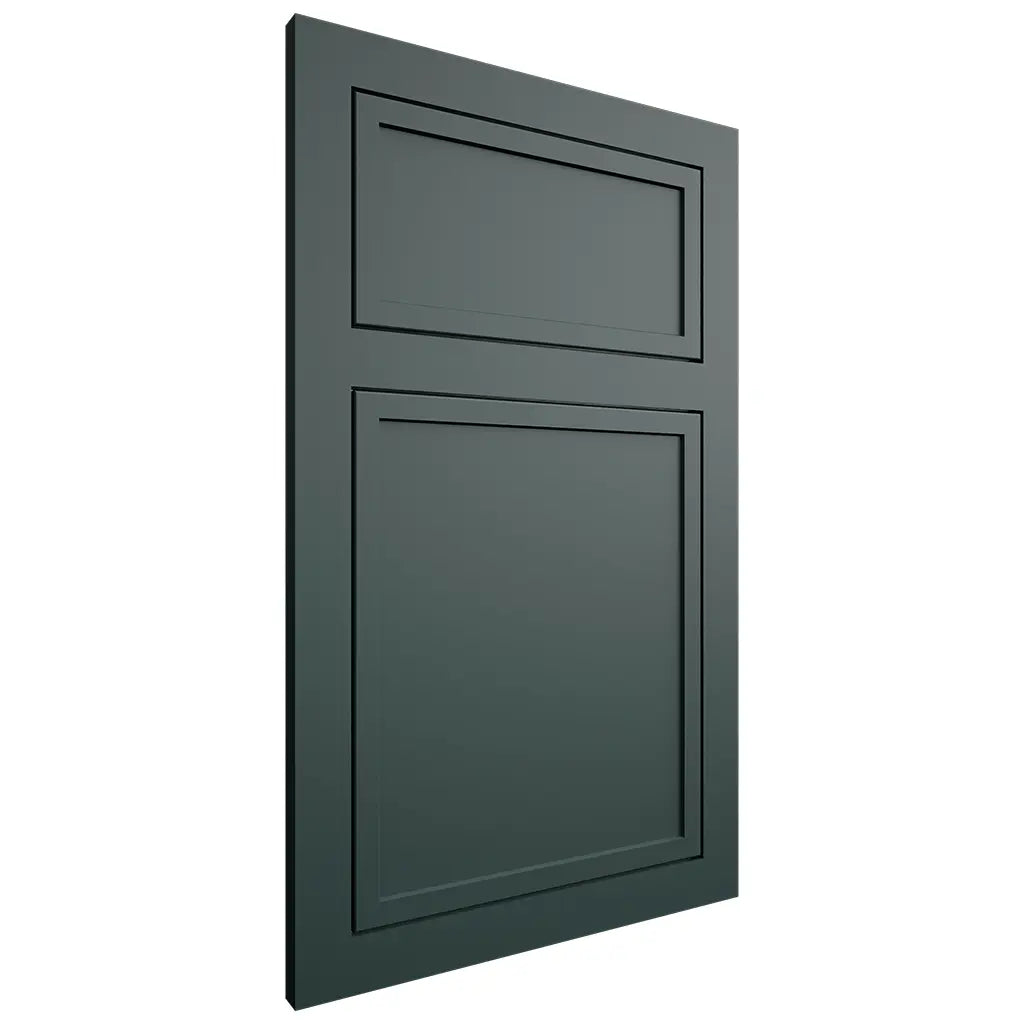 Shiloh Cabinetry Flush Inset Napa Paintable Billiard Green Door