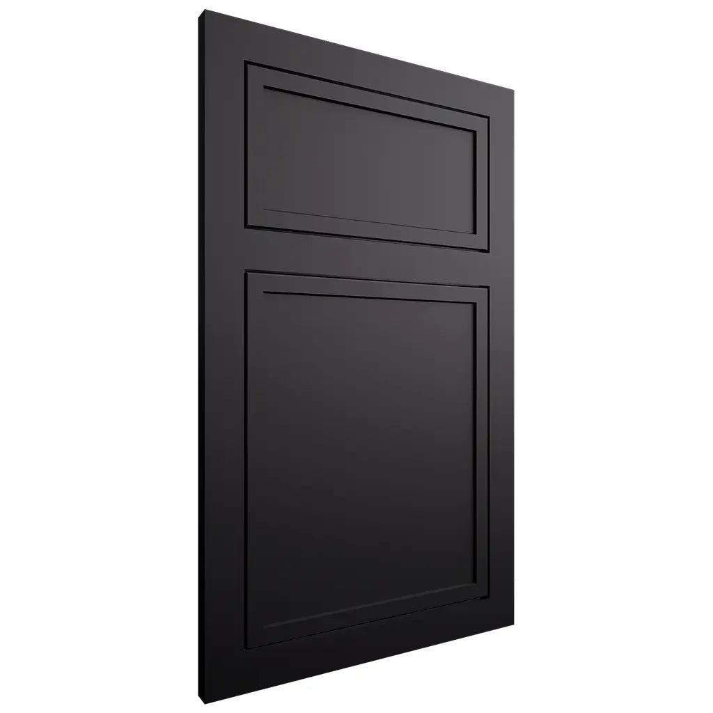 Shiloh Cabinetry Flush Inset Napa Paintable Black Door