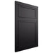 Shiloh Cabinetry Flush Inset Napa Paintable Black Door