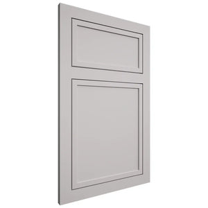 Shiloh Cabinetry Flush Inset Napa Paintable Light French Gray Door