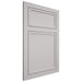 Shiloh Cabinetry Flush Inset Napa Paintable Light French Gray Door