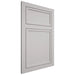 Shiloh Cabinetry Flush Inset Napa Paintable Mindful Gray Door