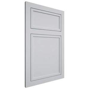 Shiloh Cabinetry Flush Inset Napa Paintable Niebla Azul Door