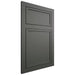 Shiloh Cabinetry Flush Inset Napa Paintable Pewter Green Door