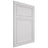 Shiloh Cabinetry Flush Inset Napa Paintable Pure White Door