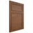 Shiloh Cabinetry Flush Inset Napa Horizontal Alder Plain Cut Cola Door