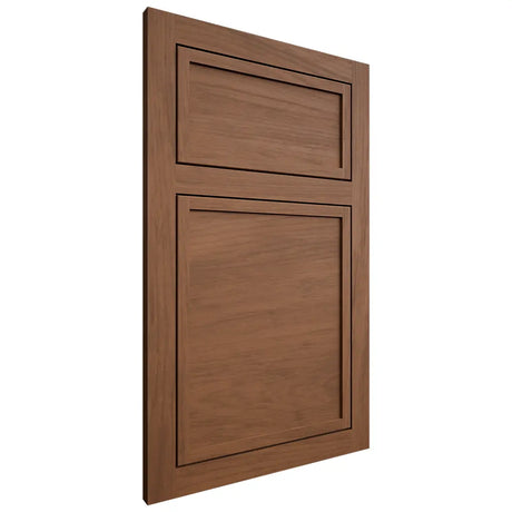 Shiloh Cabinetry Flush Inset Napa Horizontal Alder Plain Cut Cola Door