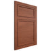 Shiloh Cabinetry Flush Inset Napa Horizontal Alder Plain Cut Sierra Door