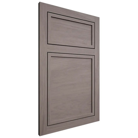 Shiloh Cabinetry Flush Inset Napa Horizontal Alder Plain Cut Stonehenge Door