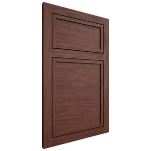 Shiloh Cabinetry Flush Inset Napa Horizontal Cherry Plain Cut Bourbon Door