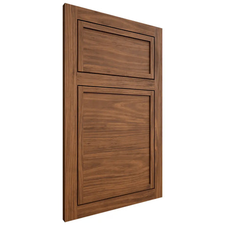 Shiloh Cabinetry Flush Inset Napa Horizontal Cherry Plain Cut Carob Door