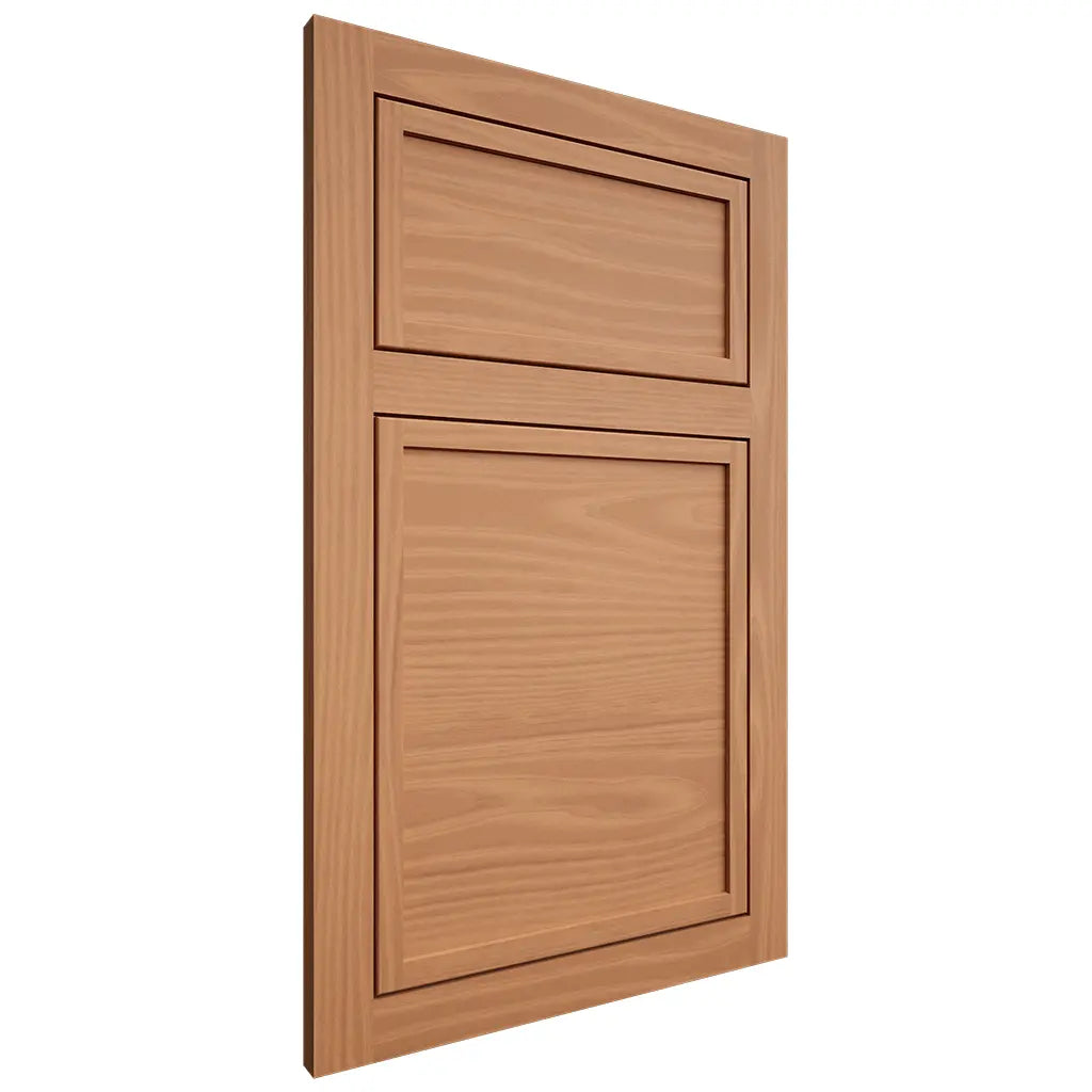Shiloh Cabinetry Flush Inset Napa Horizontal Cherry Plain Cut Natural Door