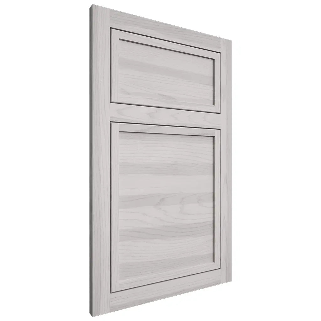 Shiloh Cabinetry Flush Inset Napa Horizontal Hickory Plain Cut Cotton Door