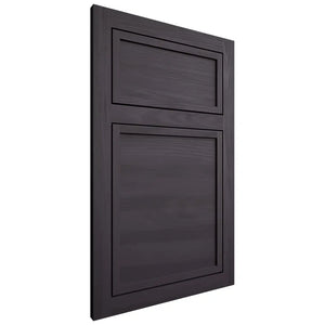 Shiloh Cabinetry Flush Inset Napa Horizontal Hickory Plain Cut Harbor Door