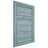 Shiloh Cabinetry Flush Inset Napa Horizontal Hickory Plain Cut Sky Door