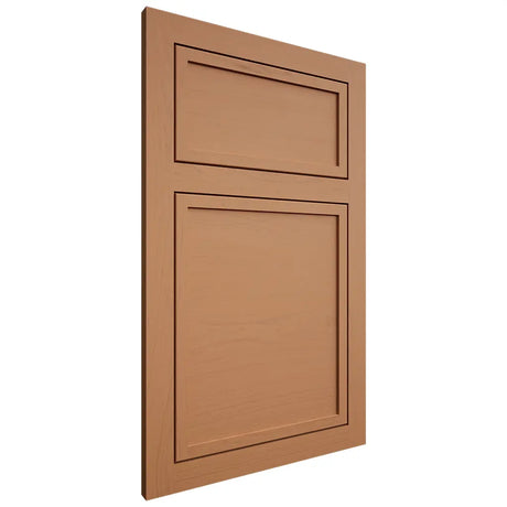 Shiloh Cabinetry Flush Inset Napa Horizontal Maple Plain Cut Cashmere Door
